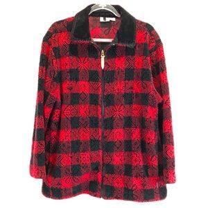 Woolrich Fleece Zip-up Jacket